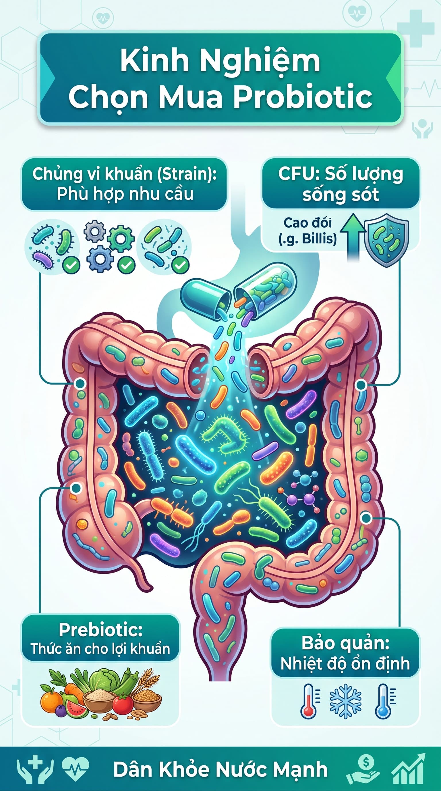 Probiotic: Đừng Phí Tiền Mua Vi Khuẩn Chết