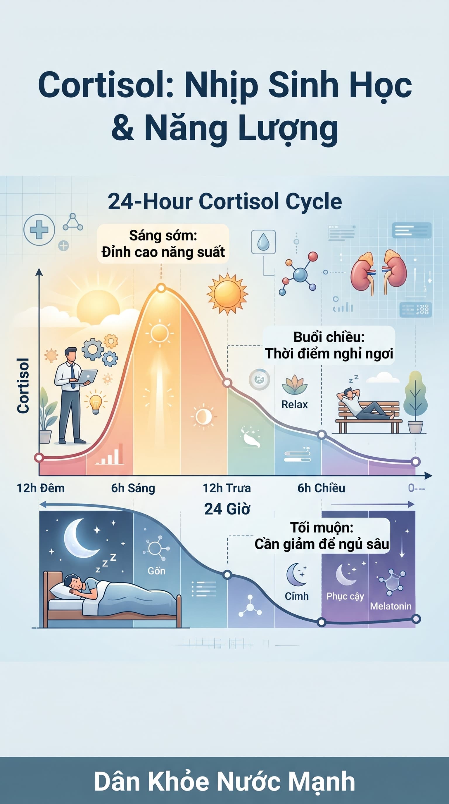 Cortisol: Làm Bạn Với Hormone Căng Thẳng Để Nâng Tầm Hiệu Suất