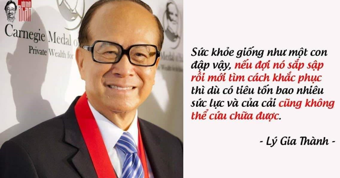 Đừng đợi “con đập” sức khỏe sắp vỡ mới bắt đầu vá lại